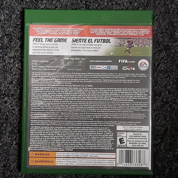 FIFA 15 -- Ultimate Edition (Microsoft Xbox One, 2014) - Picture 3 of 4